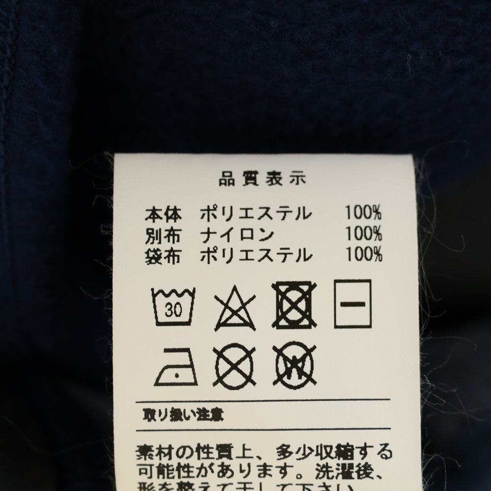 DESCENDANT(ディセンダント) 24AW DAVID FLEECE JACKET デビット フリースジャケット ネイビー 242ATDS-JKM01