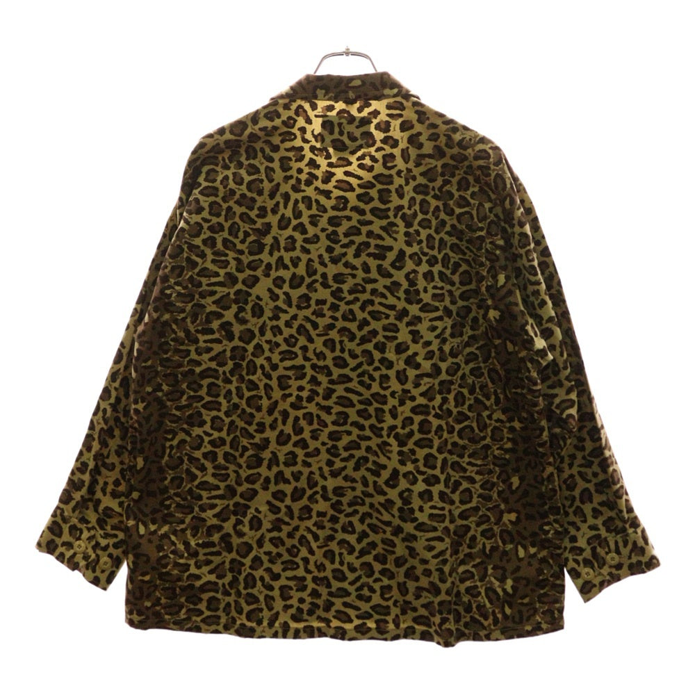 WTAPS(ダブルタップス) 21SS JUNGLE 01 レオパードカモ ジャングル シャツジャケット カーキ 211WVDT-SHM02