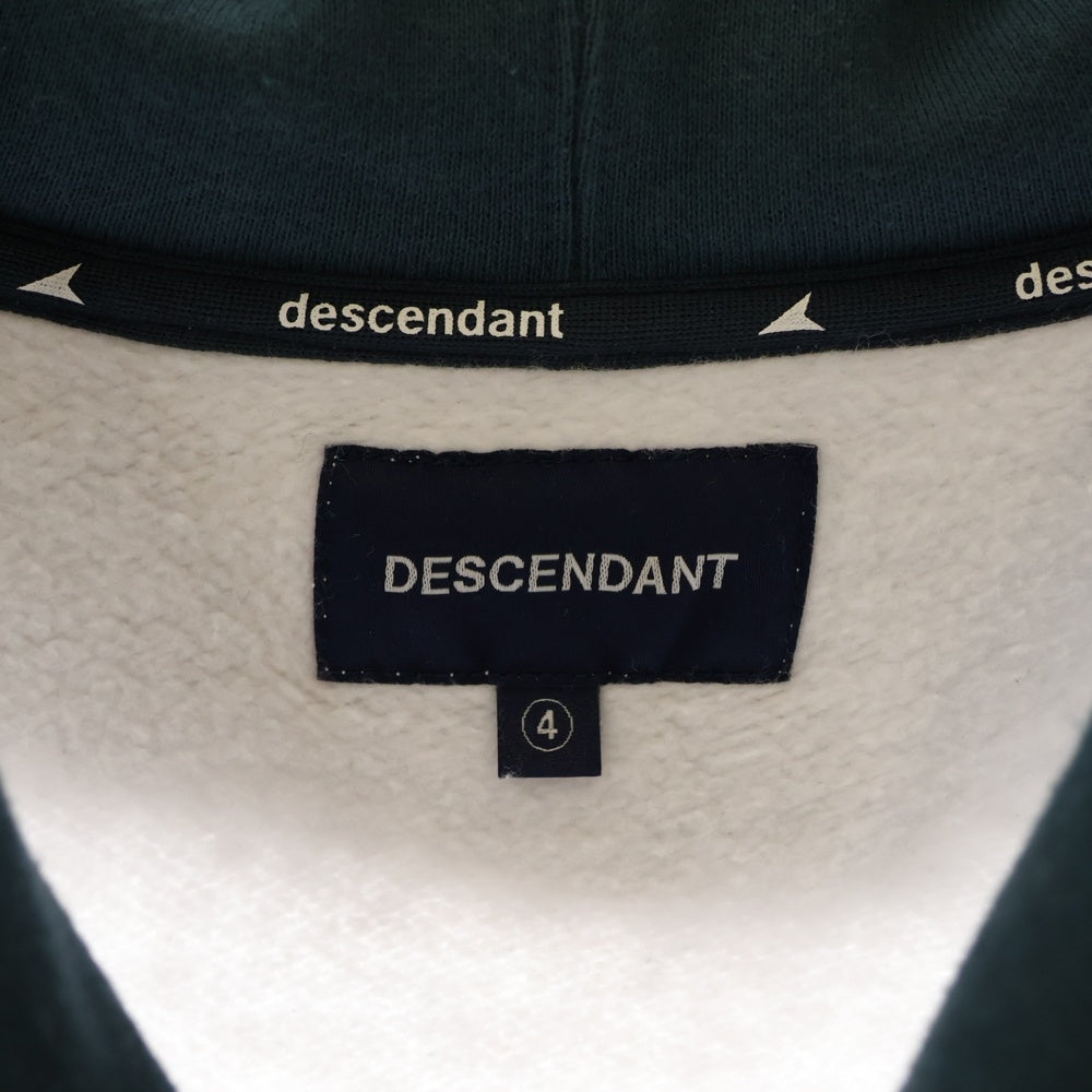 DESCENDANT(ディセンダント) 24AW MAHIMAHI HOODY マヒマヒ フーディー プルオーバーパーカー グレー 242ATDS-CSM06
