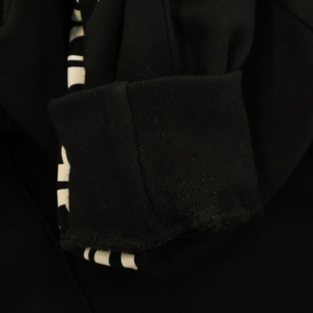 CHROME HEARTS(クロムハーツ) VERTICAL ARM LOGO HOODIE バーティカル アーム ロゴ フーディ プルオーバーパーカー ブラック