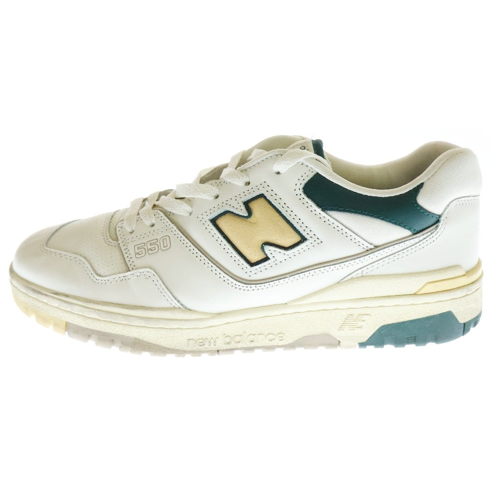 New Balance(ニューバランス) ×Aime Leon Dore P550 Yellow BB550A2 エメレオンドレ ローカットスニーカー ホワイトUS11/29cm