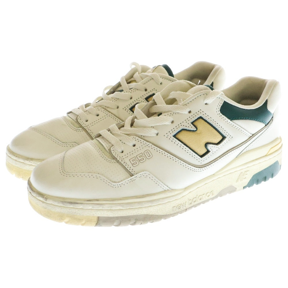 New Balance(ニューバランス) ×Aime Leon Dore P550 Yellow BB550A2 エメレオンドレ ローカットスニーカー ホワイトUS11/29cm