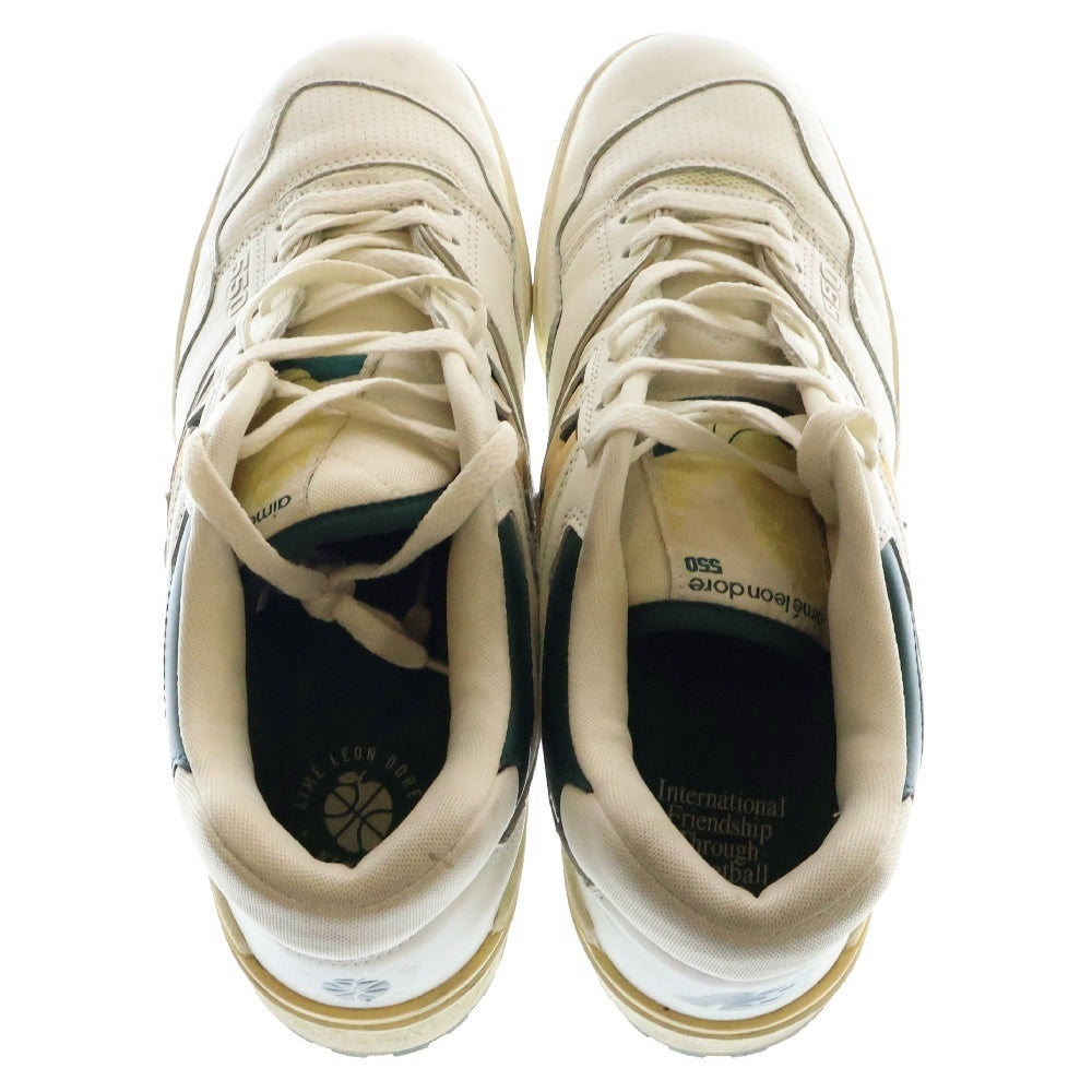 New Balance(ニューバランス) ×Aime Leon Dore P550 Yellow BB550A2 エメレオンドレ ローカットスニーカー ホワイトUS11/29cm