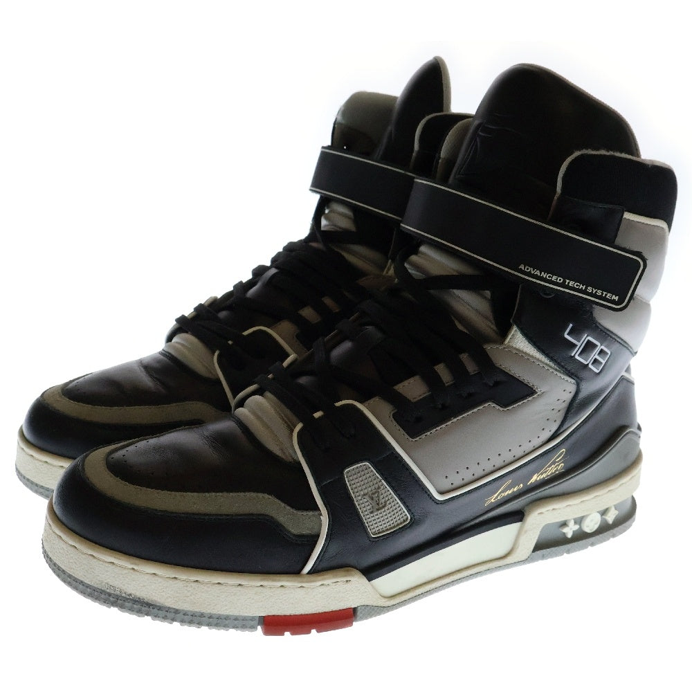 LOUIS VUITTON(ルイヴィトン) LV TRAINER LVトレイナー ハイカットスニーカー ブラック CL1118
