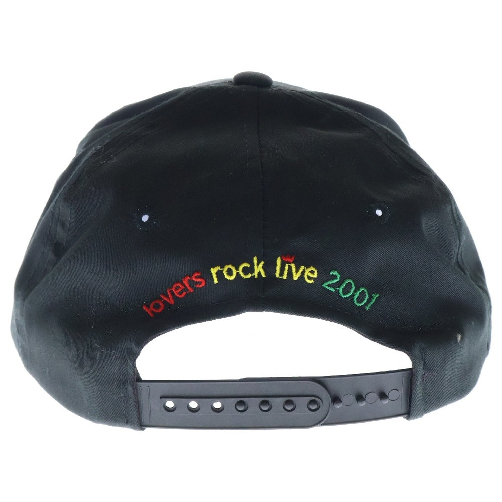 VINTAGE(ヴィンテージ) 00s SADE lovers rock live 2001 シャーデー スナップバックキャップ ブラック