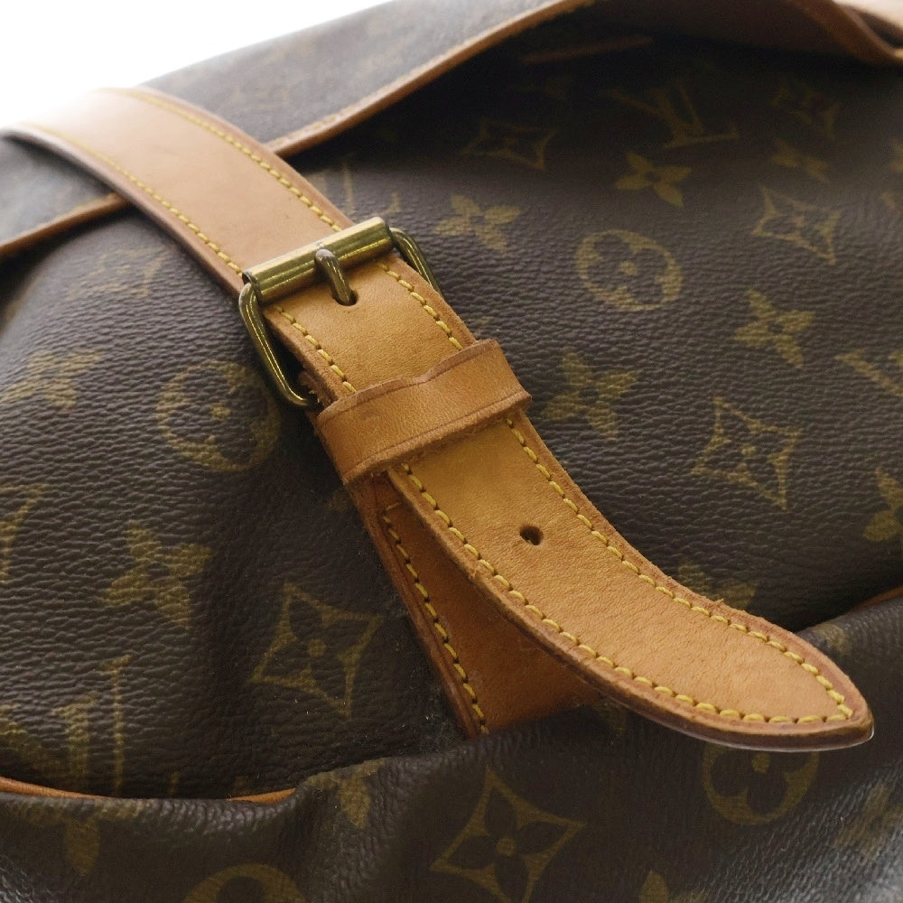 LOUIS VUITTON(ルイヴィトン) モノグラム ソミュール43 ショルダーバッグ ブラウン M42252 893FC