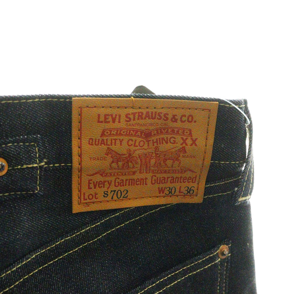 Levi's(リーバイス) 90S VINTAGE S702 日本製復刻 ボタン裏J09 ドーナツボタン サスペンダーボタン付き ヴィンテージ デニムパンツ インディゴ S702-XX