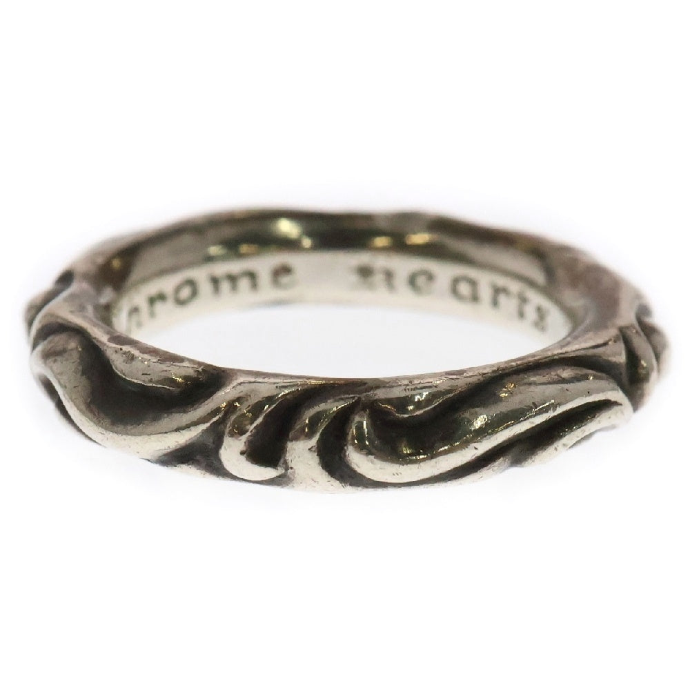 CHROME HEARTS(クロムハーツ) SCRL BAND スクロールバンド リング シルバー BCA351