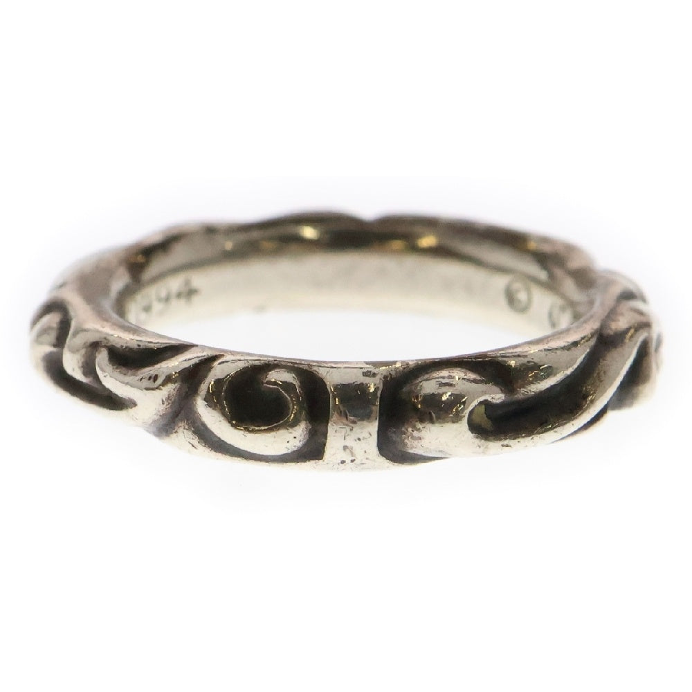 CHROME HEARTS(クロムハーツ) SCRL BAND スクロールバンド リング シルバー BCA351