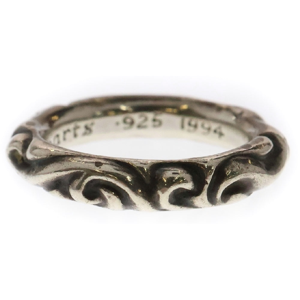 CHROME HEARTS(クロムハーツ) SCRL BAND スクロールバンド リング シルバー BCA351