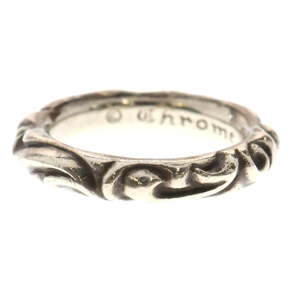 CHROME HEARTS(クロムハーツ) SCRL BAND スクロールバンド リング シルバー BCA351