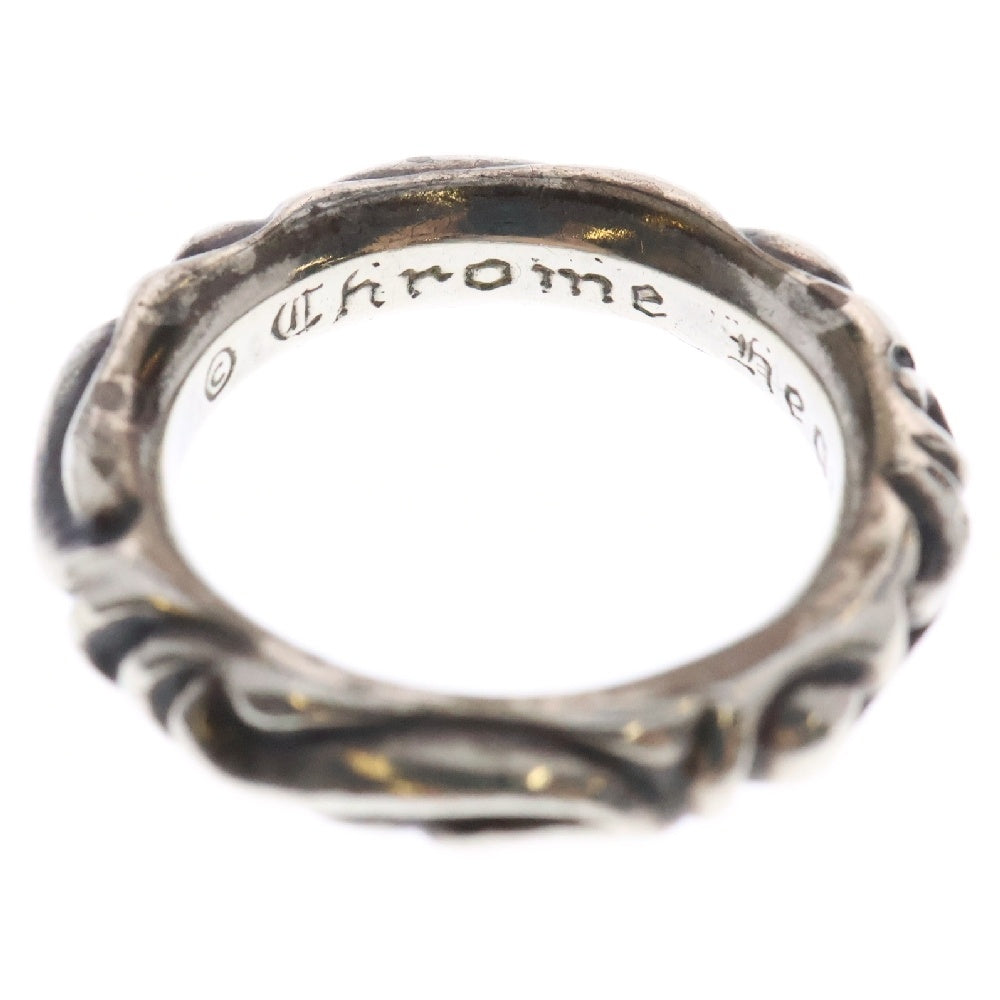 CHROME HEARTS(クロムハーツ) SCRL BAND スクロールバンド リング シルバー BCA351
