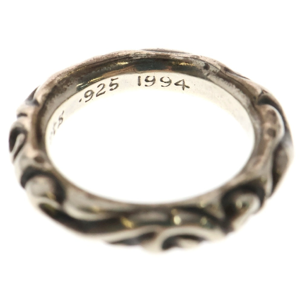 CHROME HEARTS(クロムハーツ) SCRL BAND スクロールバンド リング シルバー BCA351