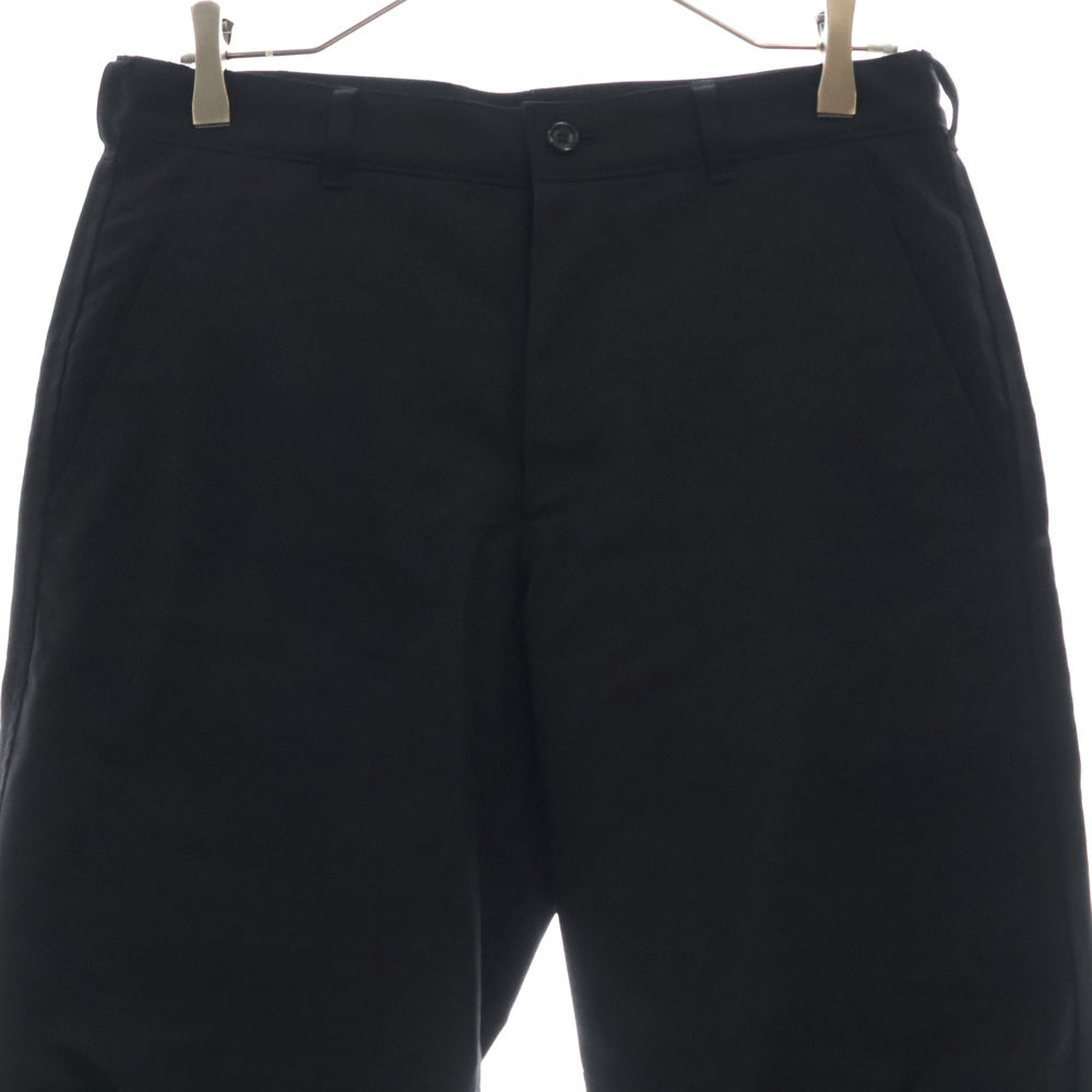 COMME des GARCONS(コムデギャルソン) 15AW AD2015 切替デザイン ウール ノータック スラックスパンツ ブラック GP-P008