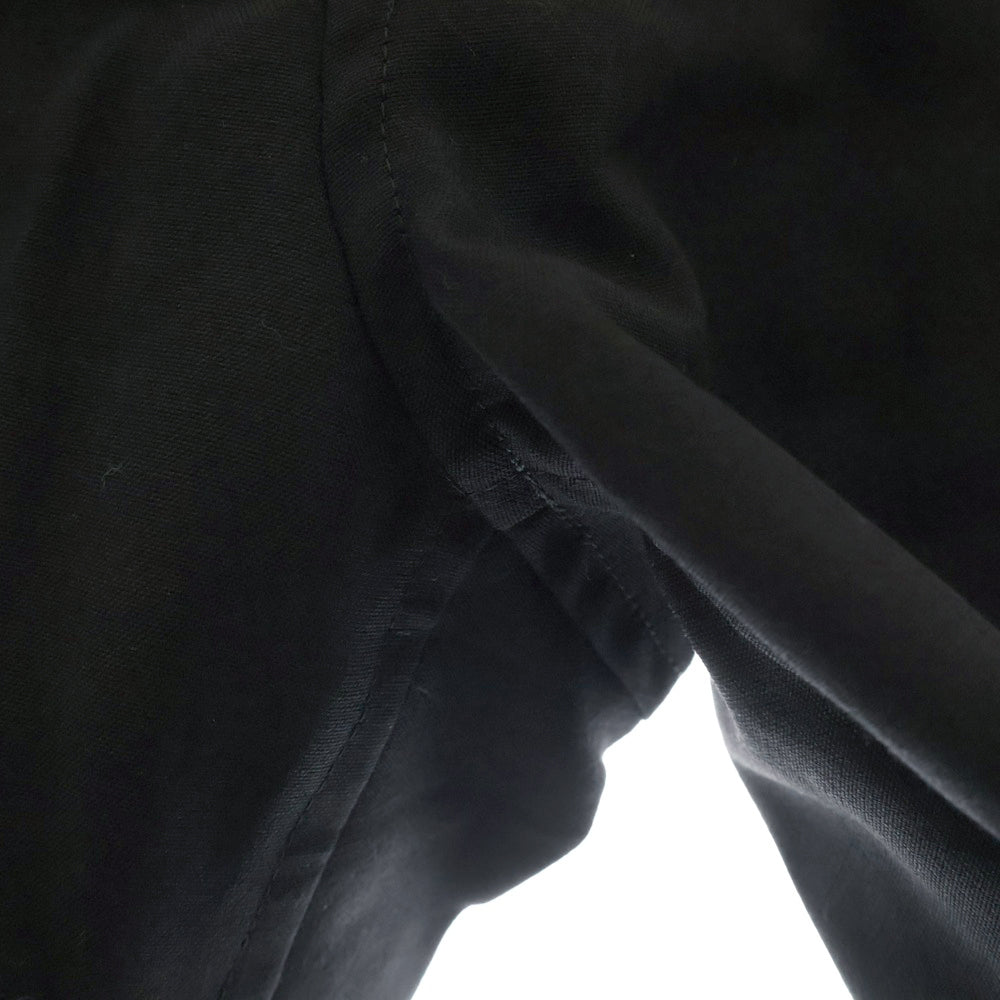 COMME des GARCONS(コムデギャルソン) 15AW AD2015 切替デザイン ウール ノータック スラックスパンツ ブラック GP-P008