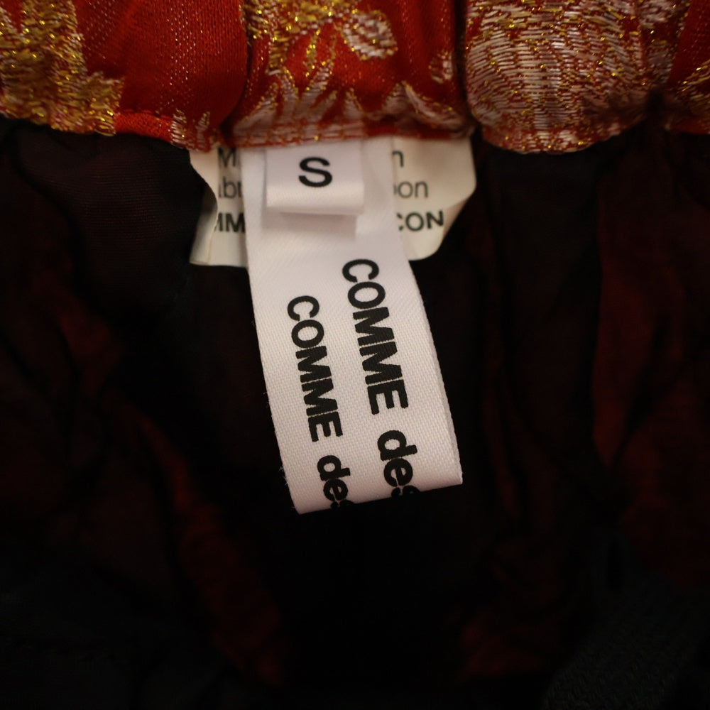 COMME des GARCONS COMME des GARCONS(コムデギャルソンコムデギャルソン) 11AW AD2011 和柄 キュプラレーヨン サルエルパンツ レッド レディース RH-P025