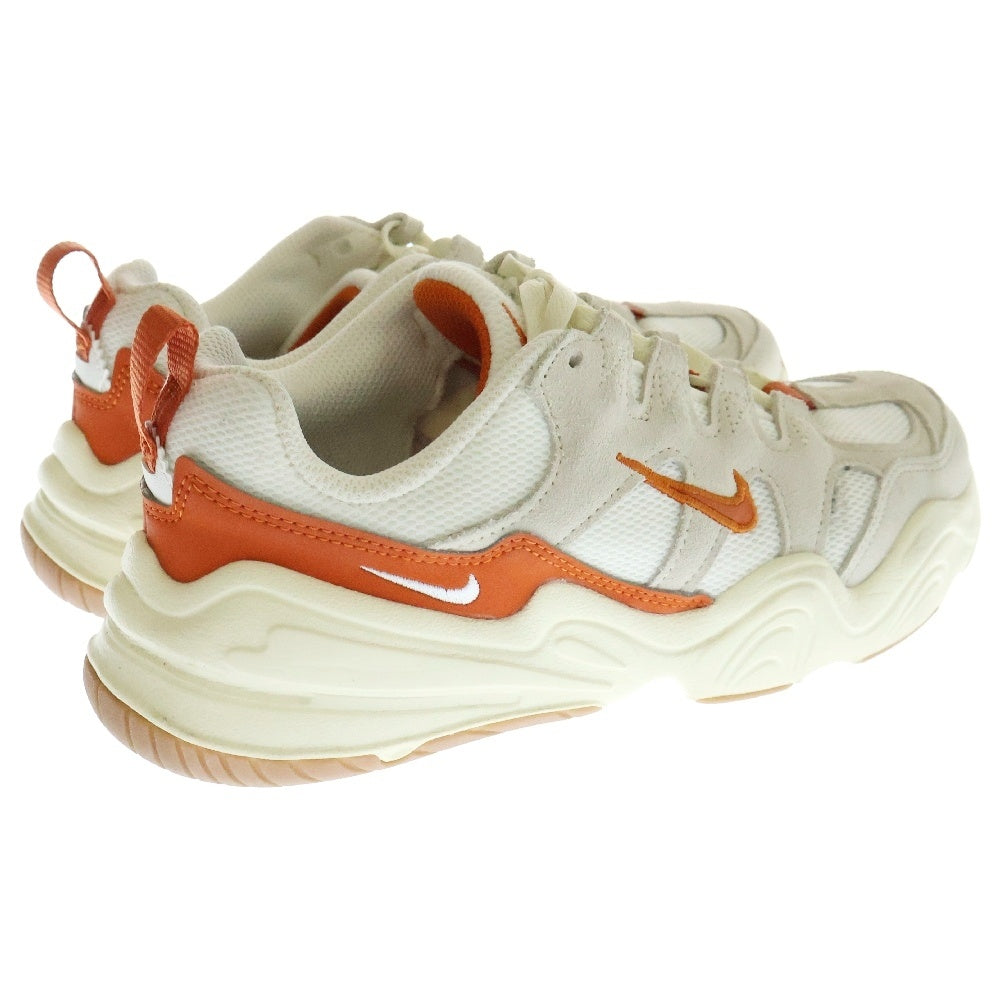 NIKE(ナイキ) WMNS TECH HERA ウィメンズ テックヘラ ローカットスニーカー レディース ホワイト/オレンジ US6/23cm FQ8107-133