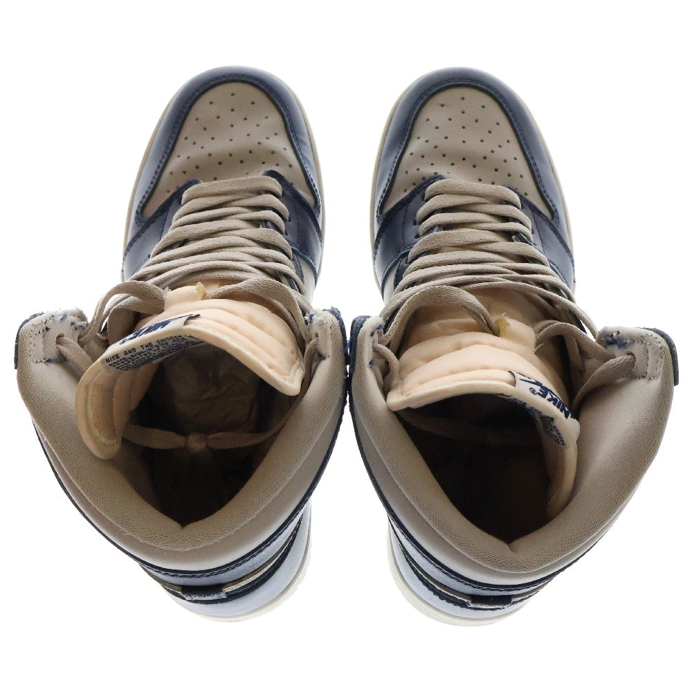 NIKE(ナイキ) AIR JORDAN 1 HIGH 85 GEORGETOWN エアジョーダン1 ハイ 85 ジョージタウン ハイカットスニーカー ネイビー/グレー US9.5/27.5cm BQ4422-400