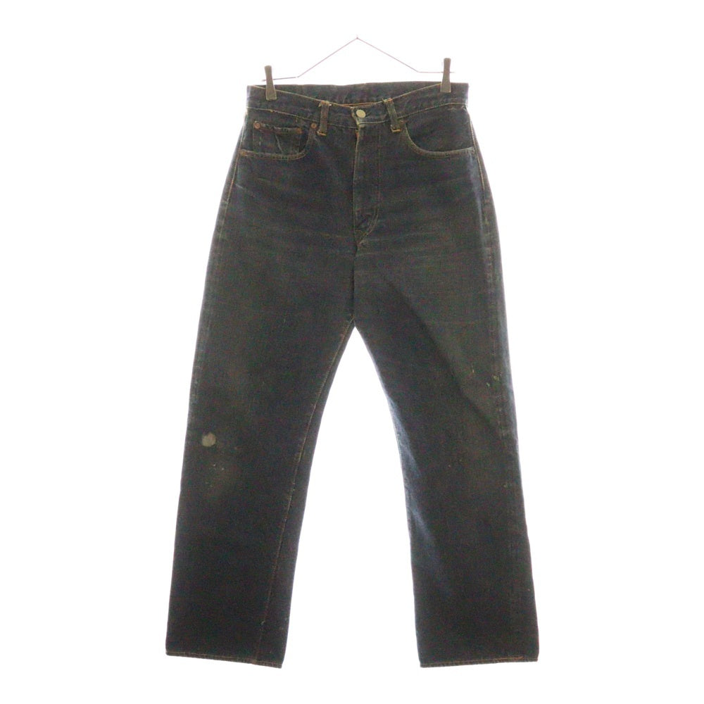Levi's(リーバイス) 50S-60S VINTAGE 501ZXX ボタン裏20 ギャラ入り紙パッチ BIGE 隠しリベット オフセットループ グリッパージップ ヴィンテージ デニムパンツ インディゴ