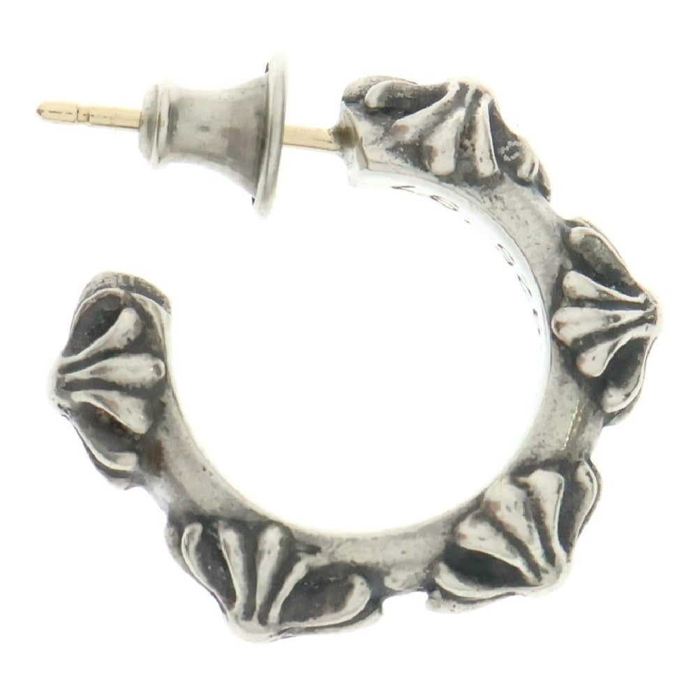 CHROME HEARTS(クロムハーツ) HOOP CROSS クロスバンド フープピアス シルバー BCA100