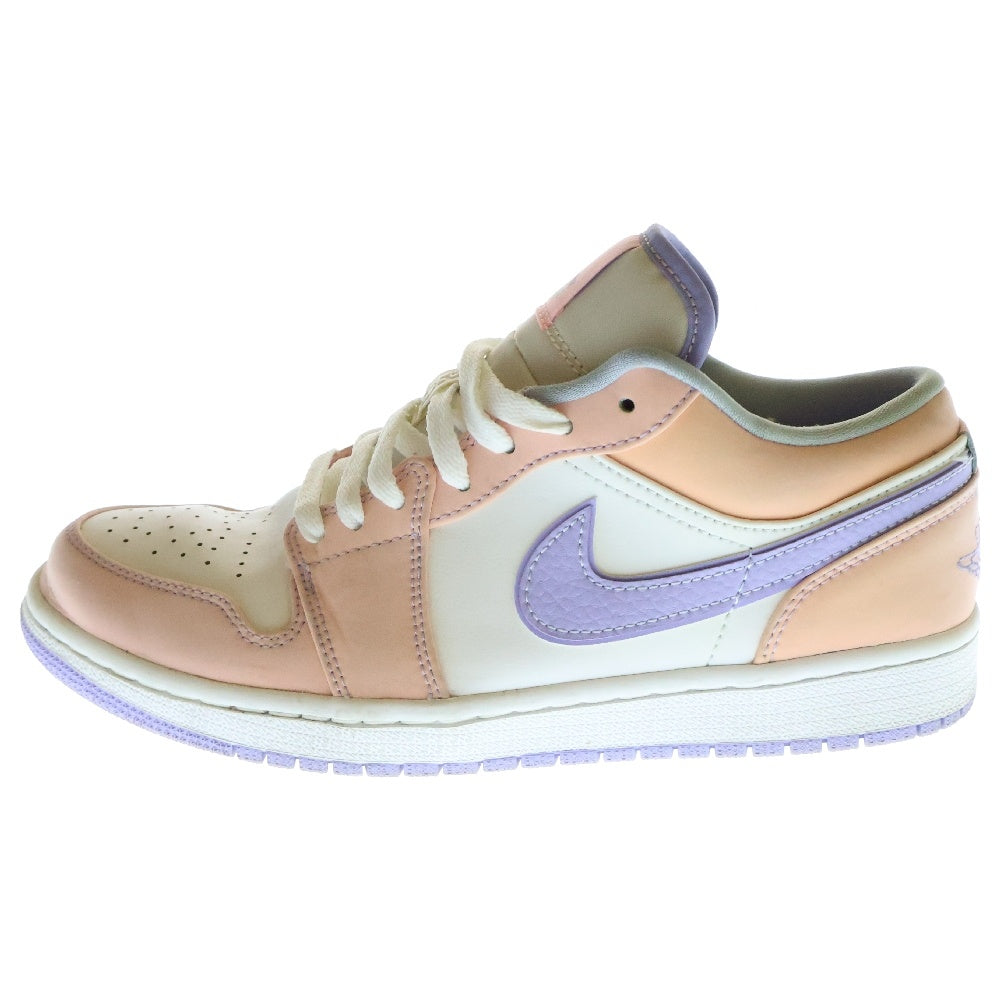 NIKE(ナイキ) AIR JORDAN1 LOW SE エアジョーダンワン ローカットスニーカー ホワイト ピンク US8.5/26.5cm CK3022-600