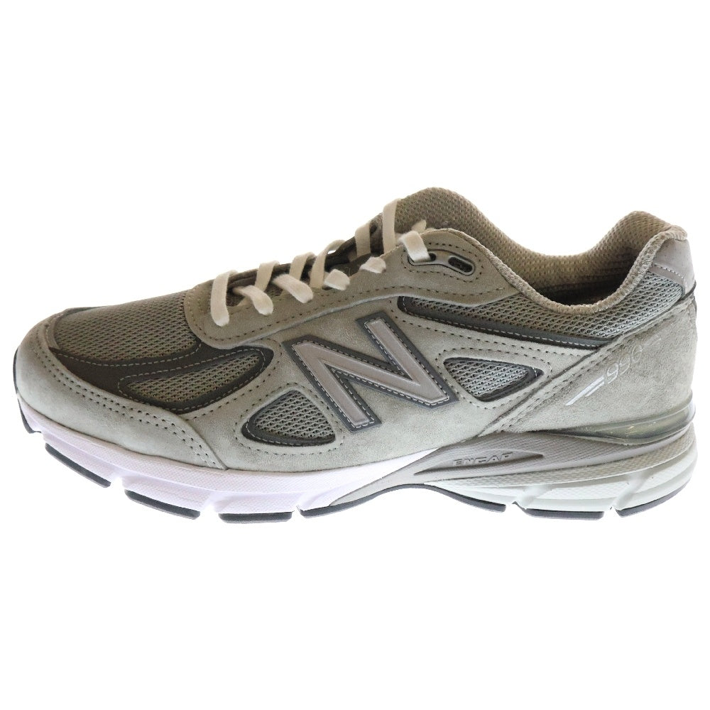 New Balance(ニューバランス) U990GR4 ローカットスニーカー グレー スエード US8/26cm
