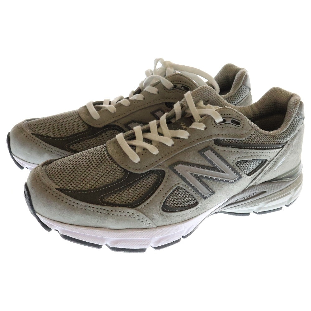 New Balance(ニューバランス) U990GR4 ローカットスニーカー グレー スエード US8/26cm