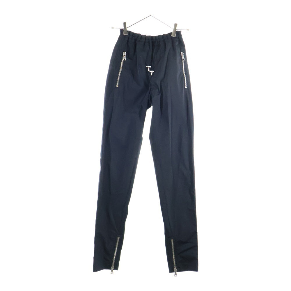 BALMAIN(バルマン) ドローコード 裾ジップ スリムフィット イージーパンツ ブラック W8H5204T474