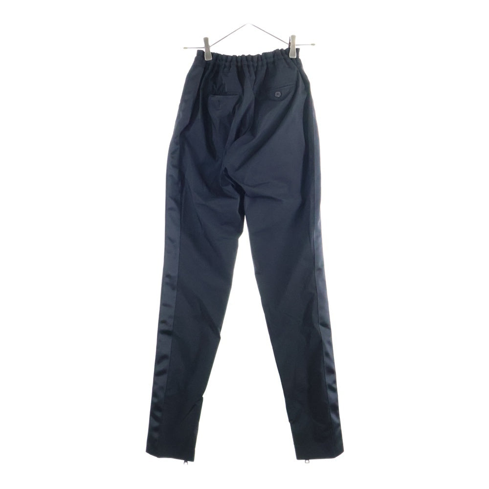 BALMAIN(バルマン) ドローコード 裾ジップ スリムフィット イージーパンツ ブラック W8H5204T474