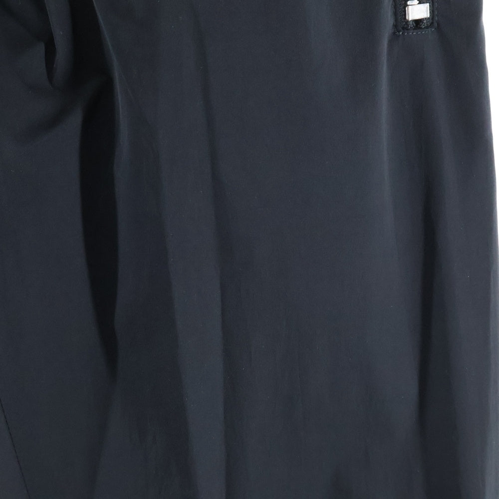 BALMAIN(バルマン) ドローコード 裾ジップ スリムフィット イージーパンツ ブラック W8H5204T474