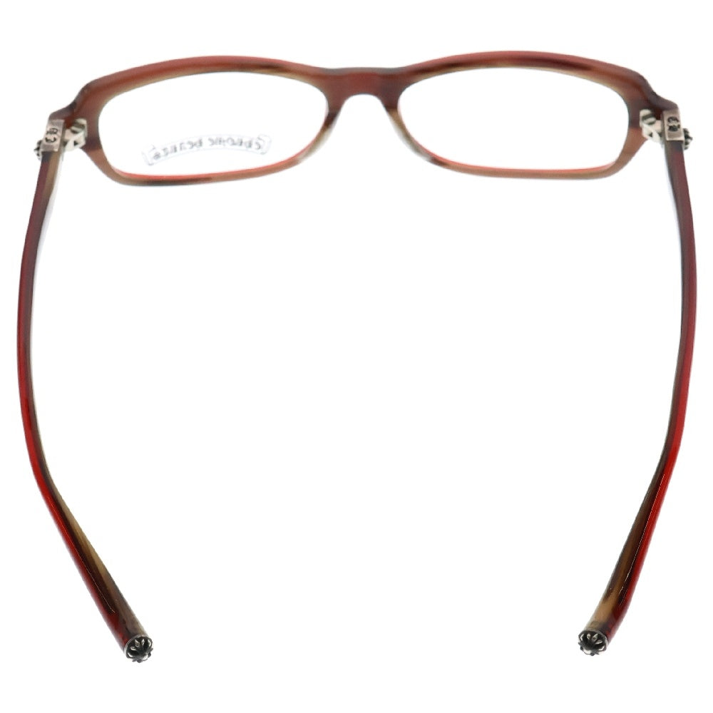 CHROME HEARTS(クロムハーツ) FEVER CHプラステンプル メガネ 眼鏡 レッド