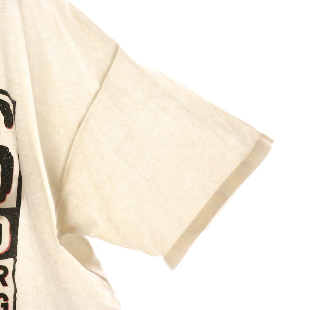 VINTAGE(ヴィンテージ) 90S VINTAGE ROLLING STONES WITH STAND BROCKUM ヴィンテージ ローリングストーンズ ウィズスタンド 両面プリント 半袖Tシャツ カットソー ホワイト