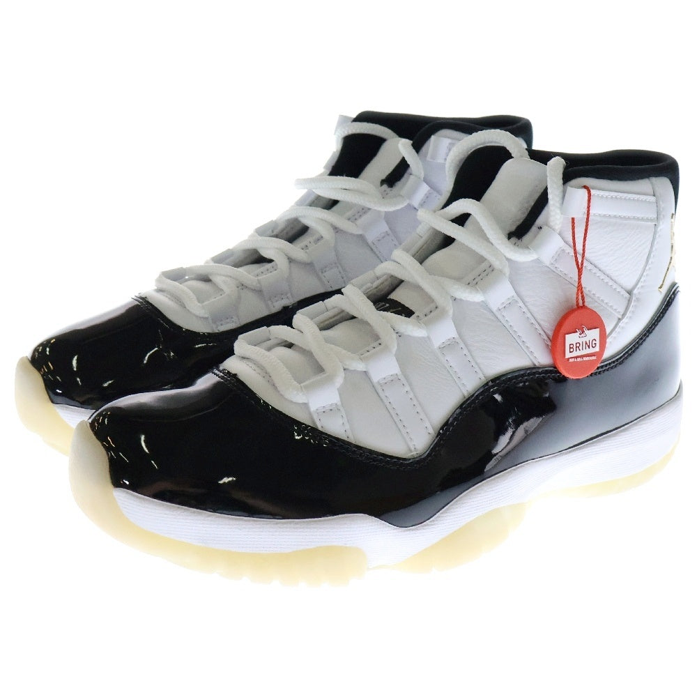 NIKE(ナイキ) AIR JORDAN 11 RETRO Gratitude エアジョーダン11 レトロ グラティテュード ミッドカットスニーカー ホワイト/ブラック US9.5/27.5cm CT8012-170