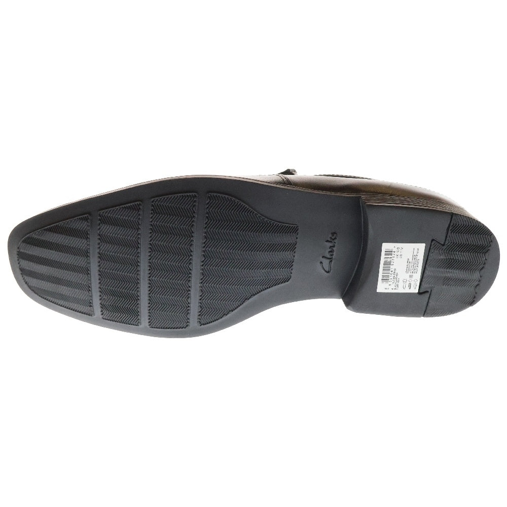 Clarks(クラークス) TILDEN FREE ティルデンフリー レザースリッポンローファー ブラック US10/28cm 261103127100