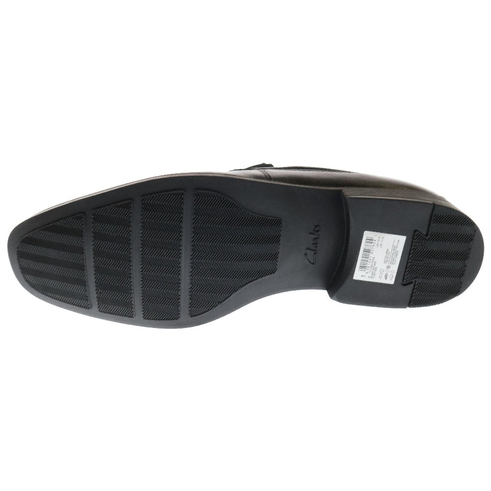 Clarks(クラークス) TILDEN FREE ティルデンフリー レザースリッポンローファー ブラック US10/28cm 261103127100