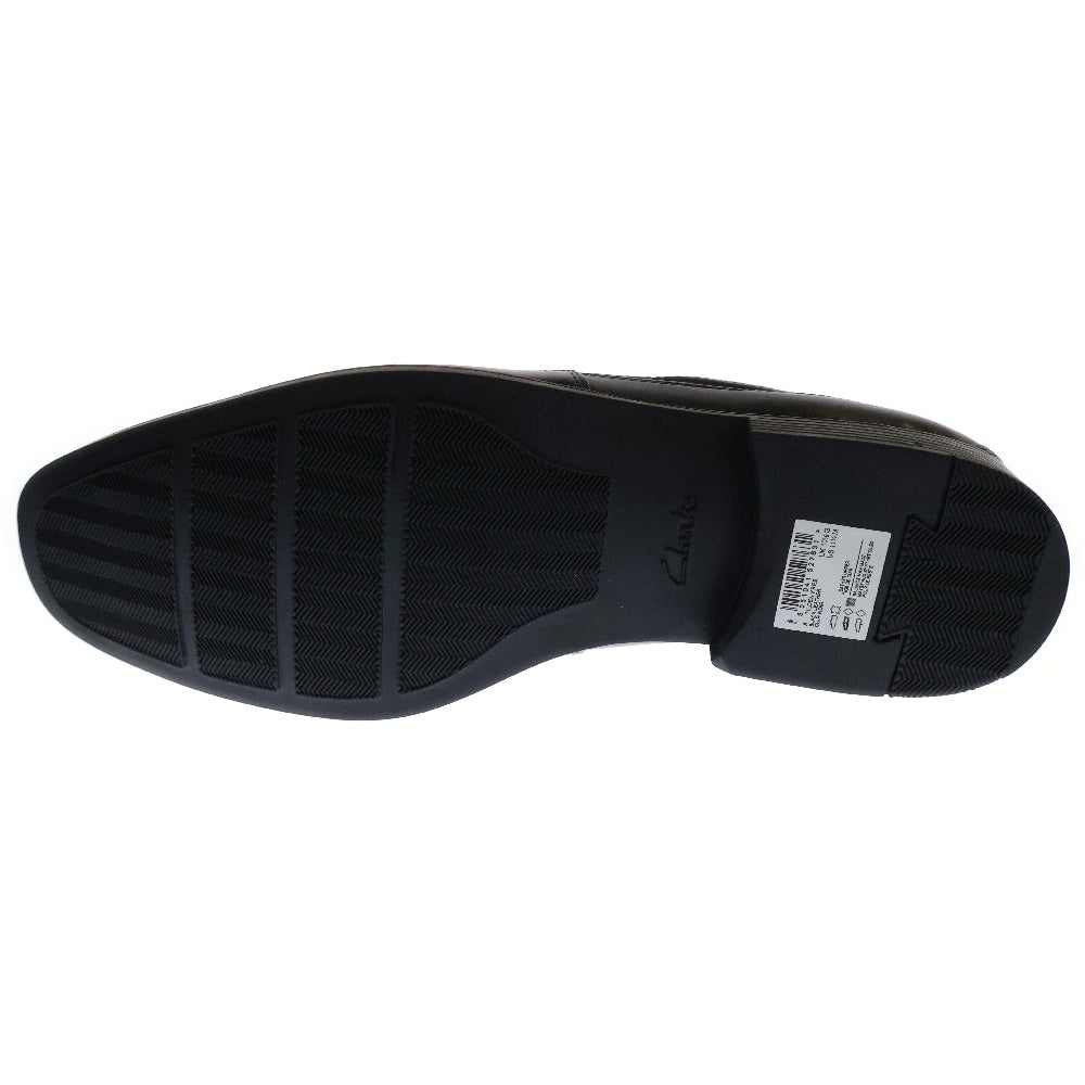 Clarks(クラークス) TILDEN FREE ティルデンフリー レザースリッポンローファー ブラック US10.5/28.5cm 261103127105
