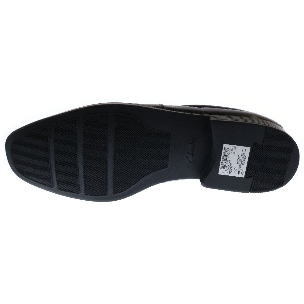 Clarks(クラークス) TILDEN FREE ティルデンフリー レザースリッポンローファー ブラック US10.5/28.5cm 261103127105