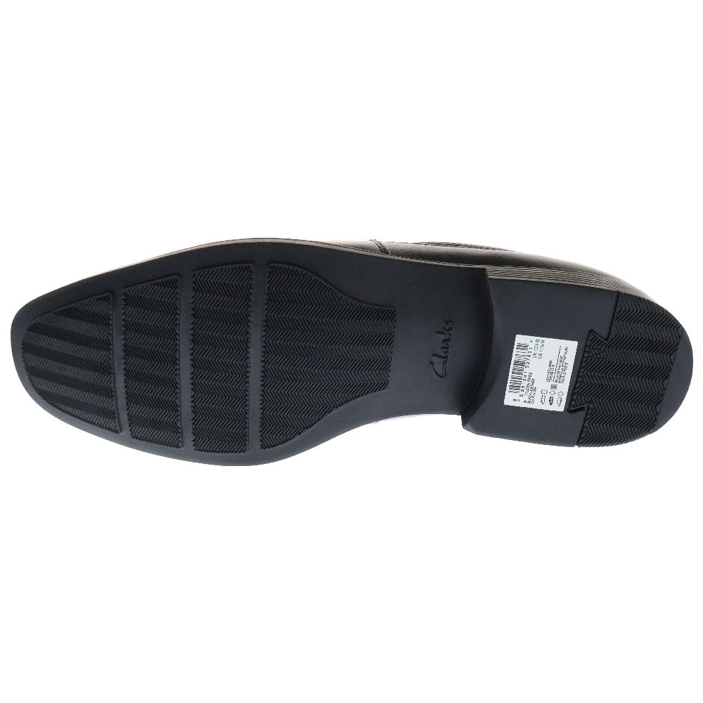 Clarks(クラークス) TILDEN FREE ティルデンフリー レザースリッポンローファー ブラック US10.5/28.5cm 261103127105