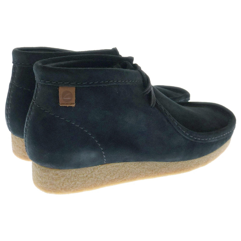 Clarks(クラークス) SHACRE BOOT シェイカー チャッカブーツ スウェード ハイカットシューズ ブラック 26159437