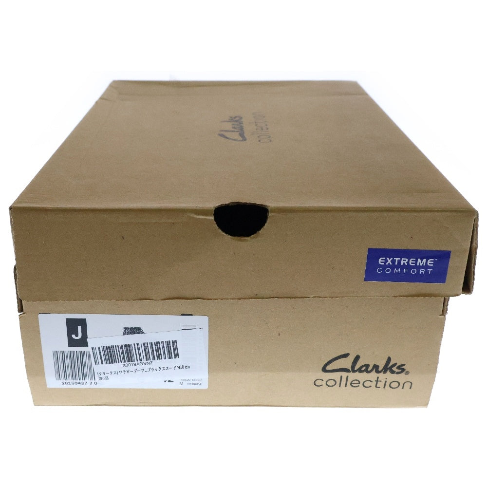 Clarks(クラークス) SHACRE BOOT シェイカー チャッカブーツ スウェード ハイカットシューズ ブラック 26159437