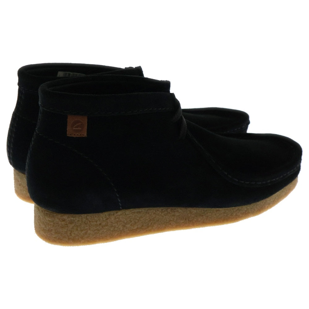 Clarks(クラークス) SHACRE BOOT シェイカー チャッカブーツ スウェード ハイカットシューズ ブラック 26159437