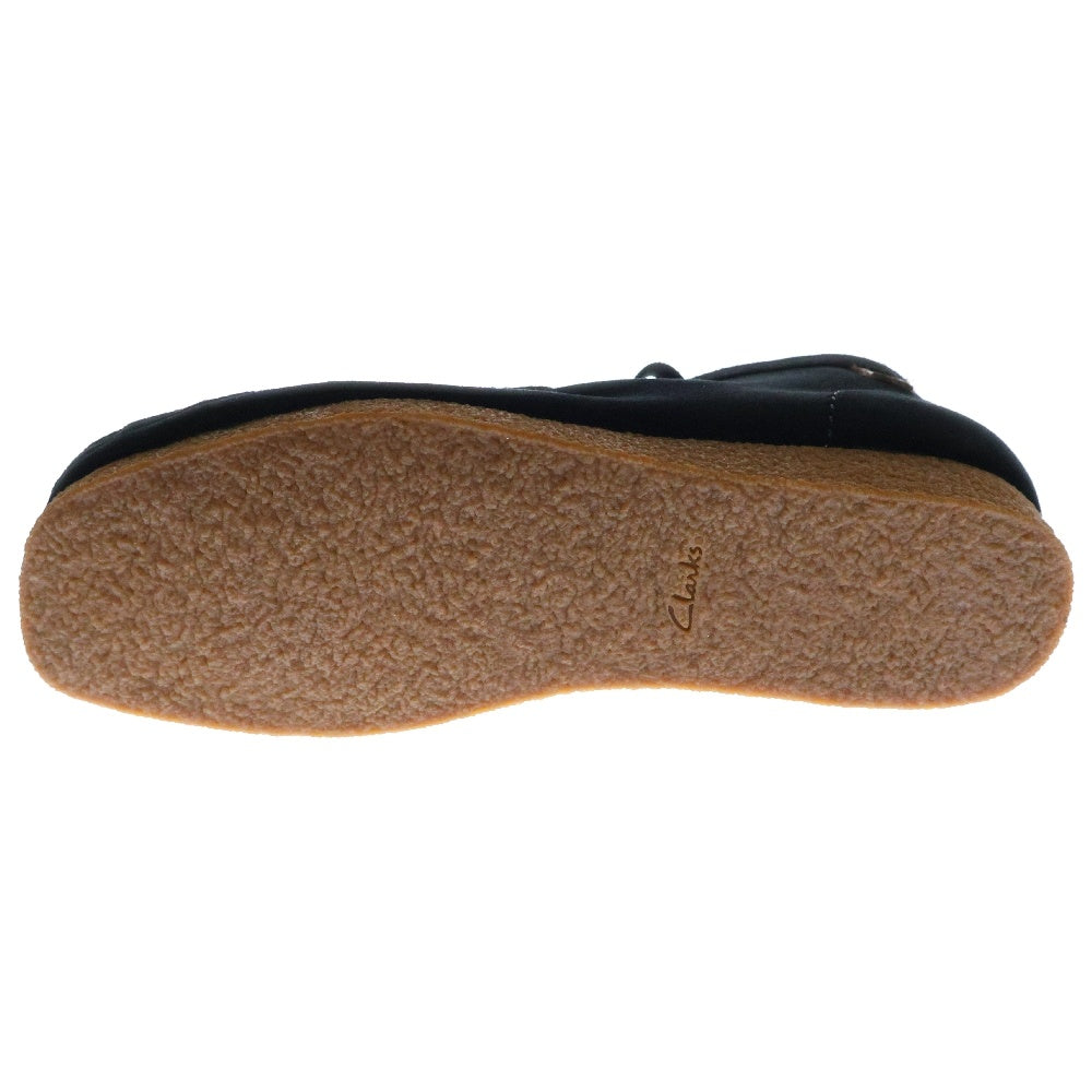 Clarks(クラークス) SHACRE BOOT シェイカー チャッカブーツ スウェード ハイカットシューズ ブラック 26159437
