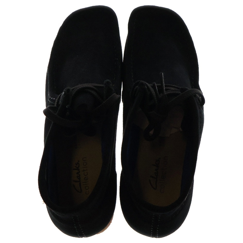 Clarks(クラークス) SHACRE BOOT シェイカー チャッカブーツ スウェード ハイカットシューズ ブラック 26159437