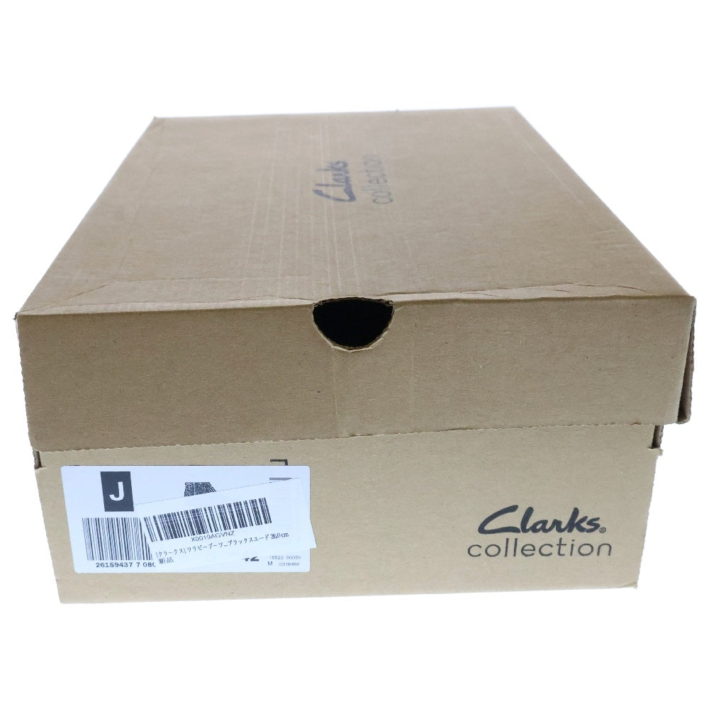 Clarks(クラークス) SHACRE BOOT シェイカー チャッカブーツ スウェード ハイカットシューズ ブラック 26159437