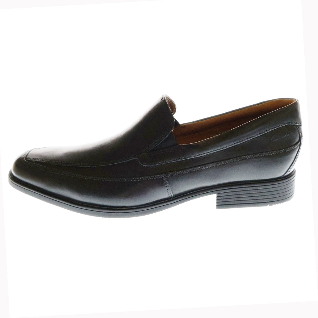 Clarks(クラークス) TILDEN FREE ティルデンフリー レザースリッポンローファー ブラック US10.5/28.5cm 261103127105
