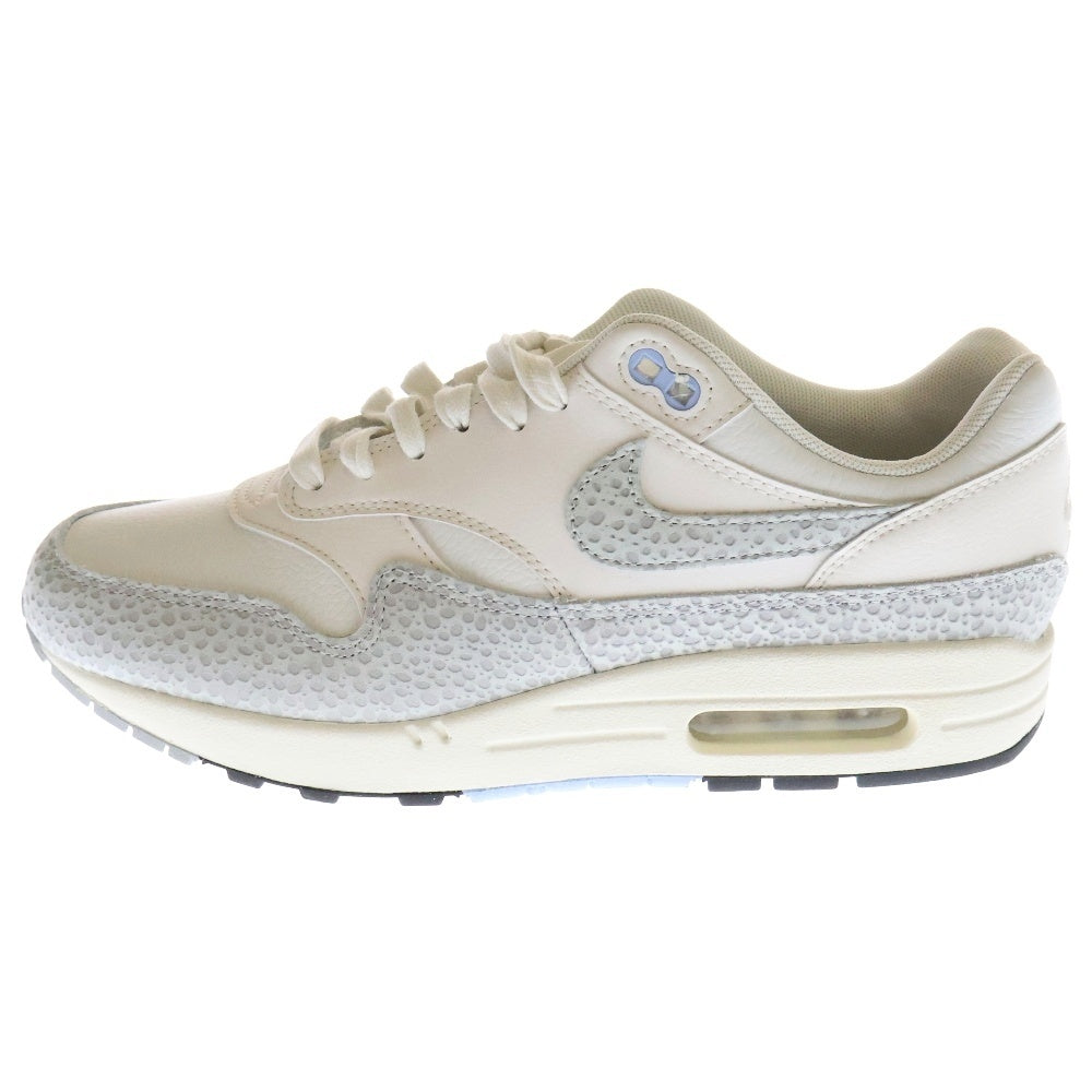 NIKE(ナイキ) WMNS AIR MAX 1 Safari ウィメンズ エアマックス 1 サファリ ローカットスニーカー ホワイト US10.5/27.5cm FB5059-100