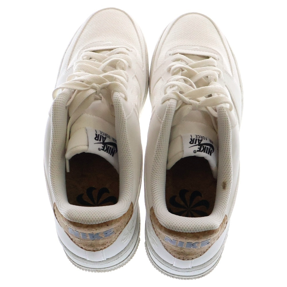 NIKE(ナイキ) AIR FORCE 1 LOW Next Nature Cork エアフォース 1 ネクストネイチャーコーク ローカットスニーカー ホワイト US9.5/27.5cm DV7184-001