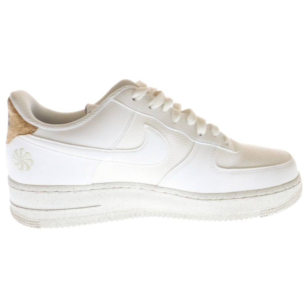NIKE(ナイキ) AIR FORCE 1 LOW Next Nature Cork エアフォース 1 ネクストネイチャーコーク ローカットスニーカー ホワイト US9.5/27.5cm DV7184-001