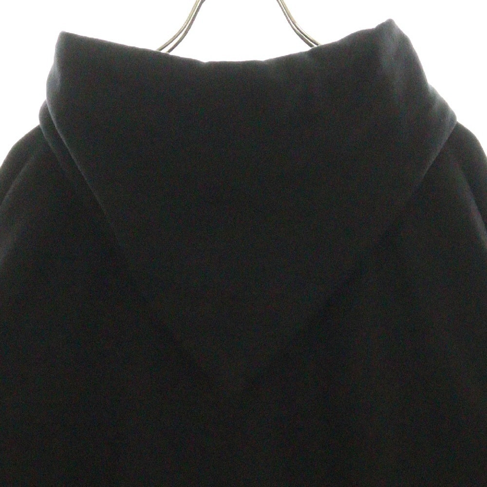 READY MADE(レディメイド) 24AW HOODIE ARCH LOGO フロントアーチロゴプリント スウェットプルオーバーパーカー フーディー ブラック RE-CO-BK-00-00-286