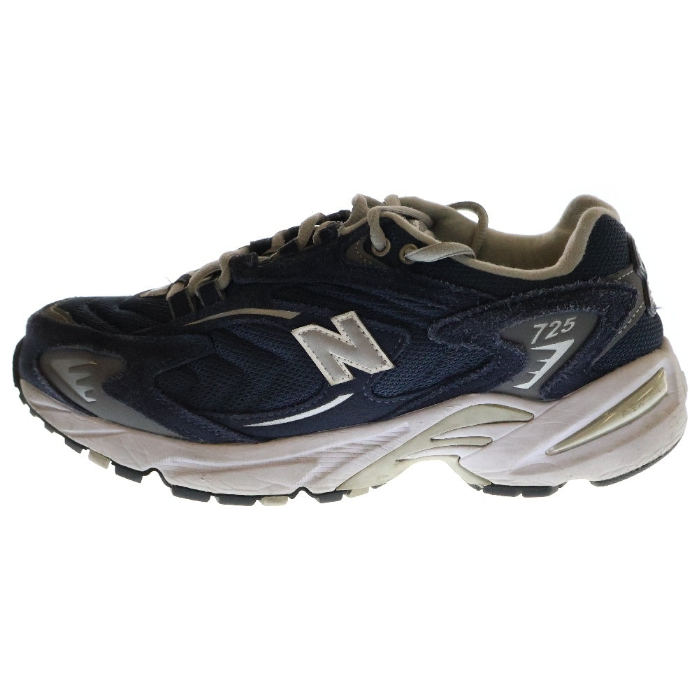New Balance(ニューバランス) ML725Q スウェード メッシュ ローカットスニーカー ネイビー US8/26.0cm